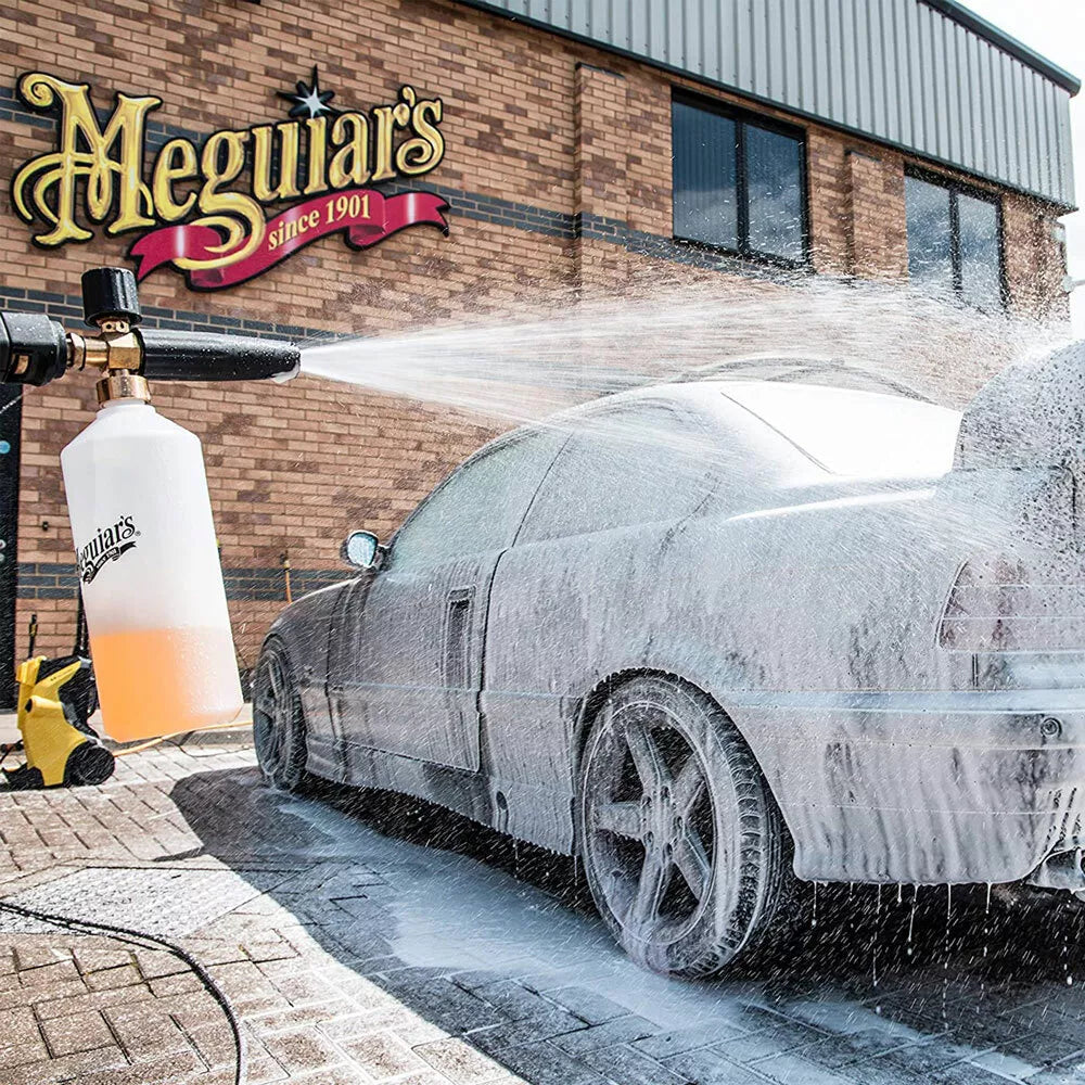 Kit canon à neige Meguiar's avec shampooing inclus
