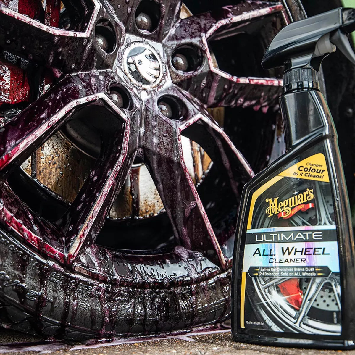 Nettoyant jantes Ultimate All Wheel Cleaner Meguiar's 709ml