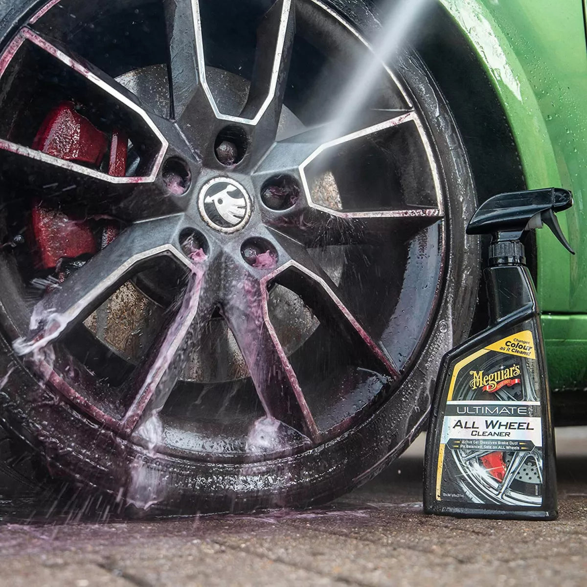 Nettoyant jantes Ultimate All Wheel Cleaner Meguiar's 709ml