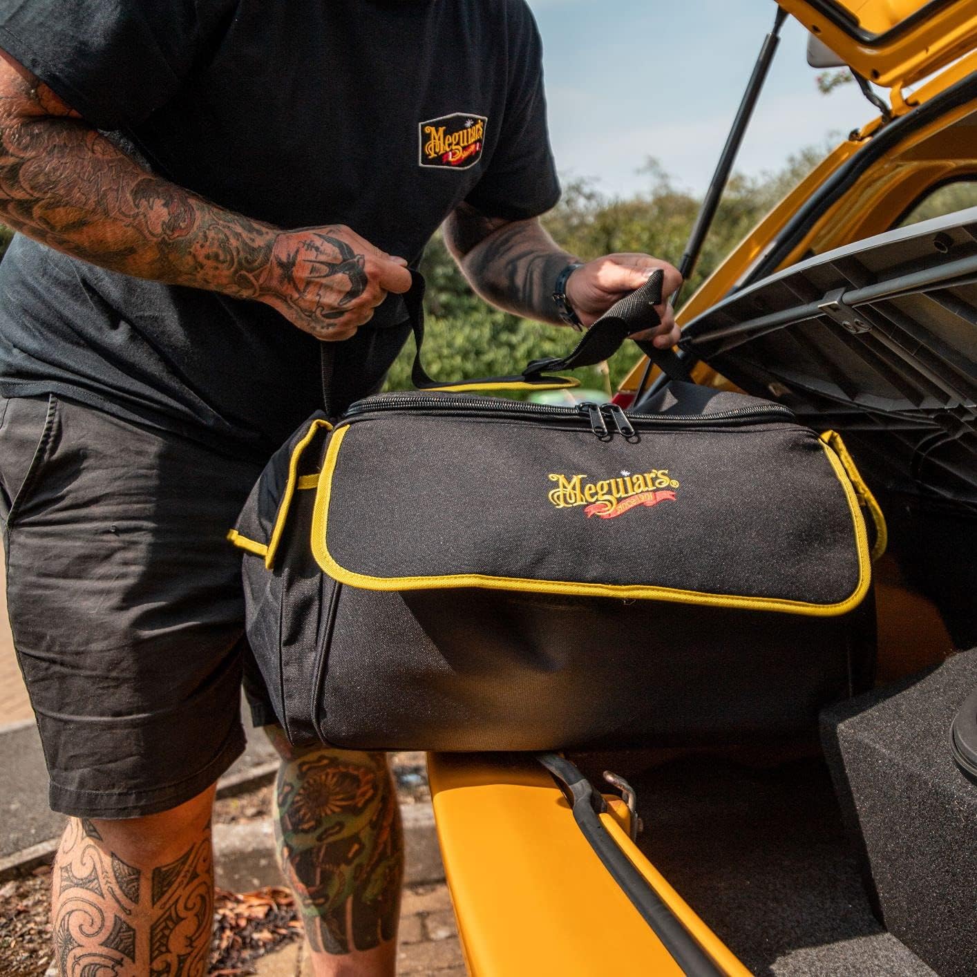 Meguiar's ST025 Large Black Kit Bag Storage Bag